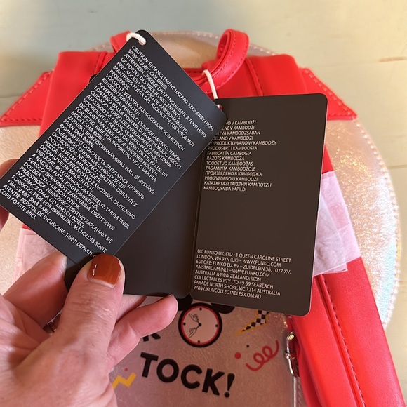 NWT Disney Loungefly Mickey clock/watch bag and wallet - Picture 9 of 12